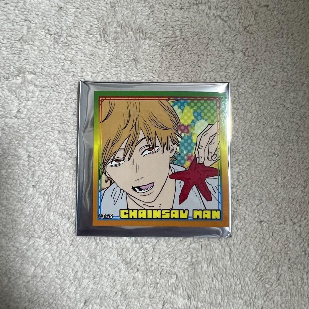 Amazon.co.jp: チェンソーマン ヒトデせんべい ステッカー デンジ